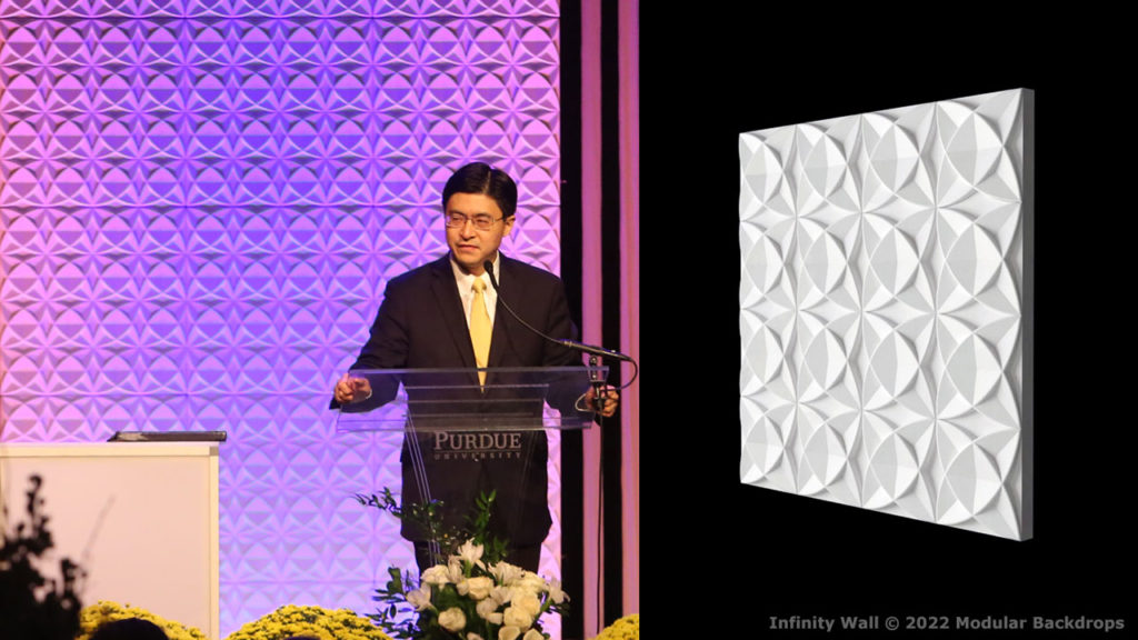 Infinity Wall - Symbol Stage Backdrop | Modular Backdrops USA